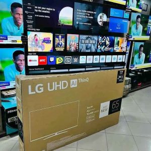 En Promotion / LG Smart Android tv 65_Pouces à 220.000 FCFA aulieu de 255.000