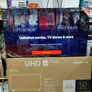 En Promotion Actuellement LG Smart Android tv 50_Pouces Doté de Bluetooth