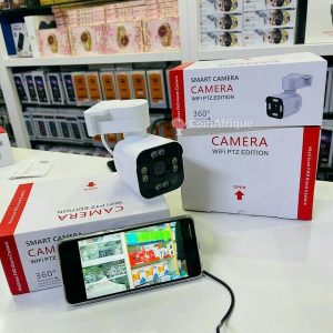 Caméra PTZ rotative vision nocturne en couleur Une ampoule