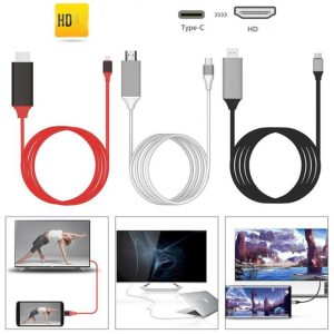 Câble adaptateur type C vers HDTV HDMI