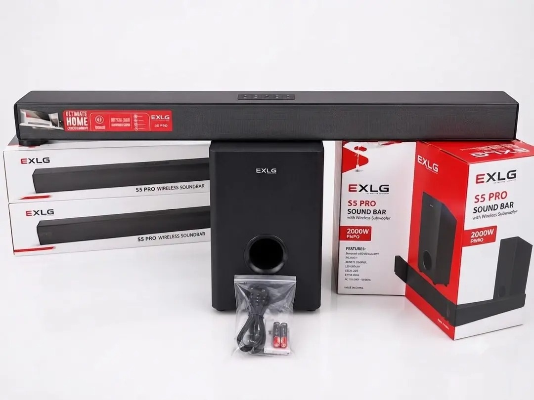 BARRE DE SON AVEC CAISSON EXLG S5PRO