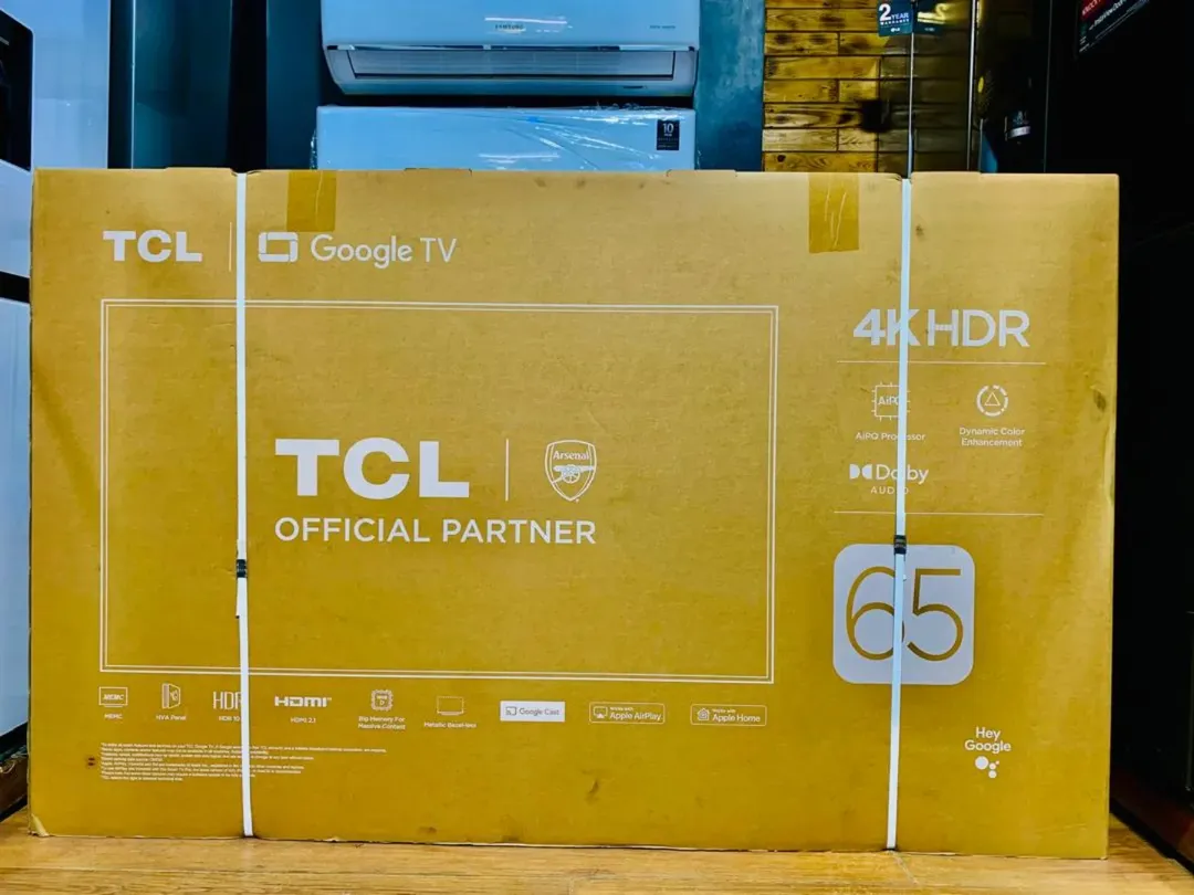 TCL 65" 4k HDR GOOGLE TV