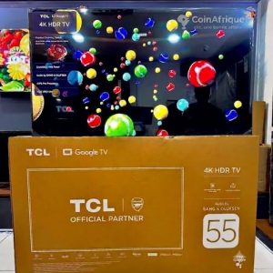 Télévision TCL HDR 4K 55 POUCES GOOGLE TV