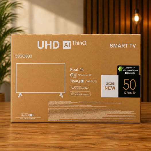 Télé Ecrant Plat LG android smart tv 50 pouces
