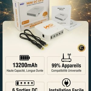 MINI ONDULEUR POWERBANK WIFI