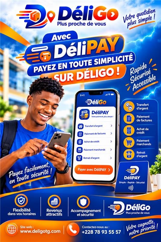 DÉLIPAY ! VOTRE PORTEFEUILLE POUR TOUT SUR DÉLIGO!