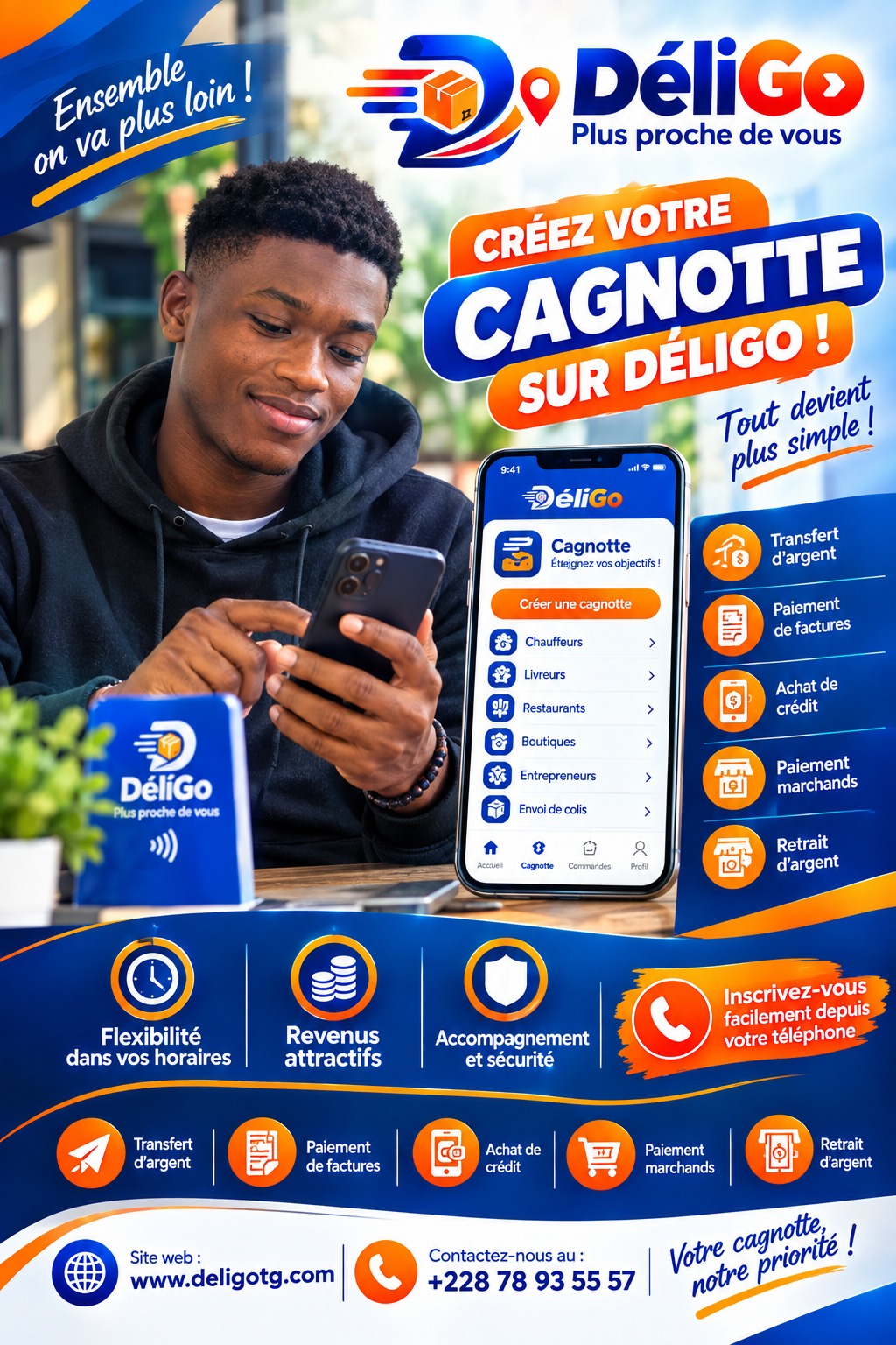 CRÉEZ VOTRE CAGNOTTE SUR LA PLATEFORME DÉLIGO !