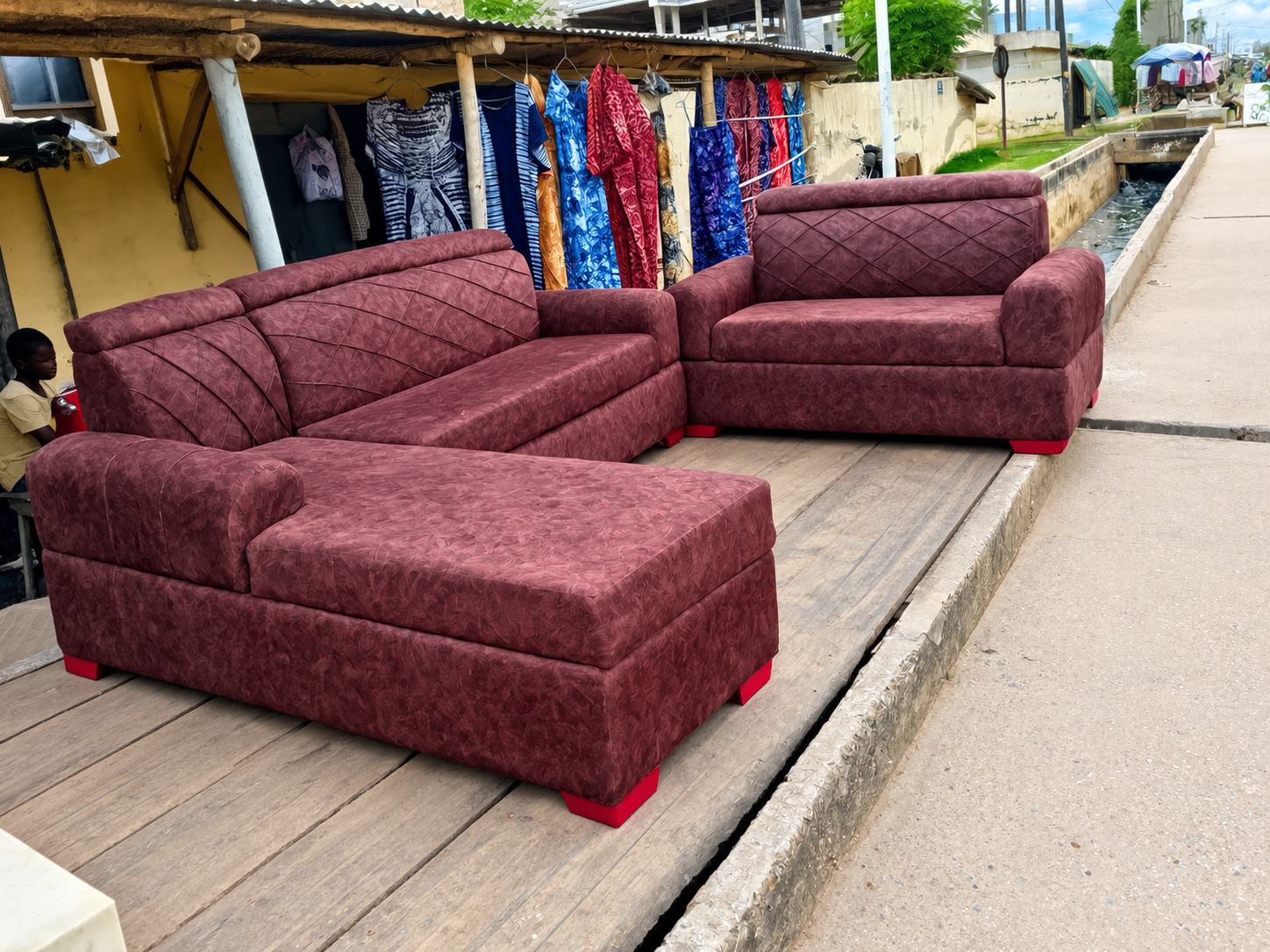 Fauteuil salon complet 06 places