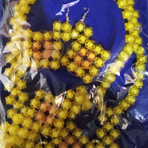 Ensemble Complet de Collier Perlé