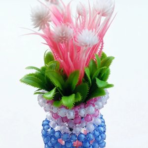 Pot de Fleurs Perlé (Complet)