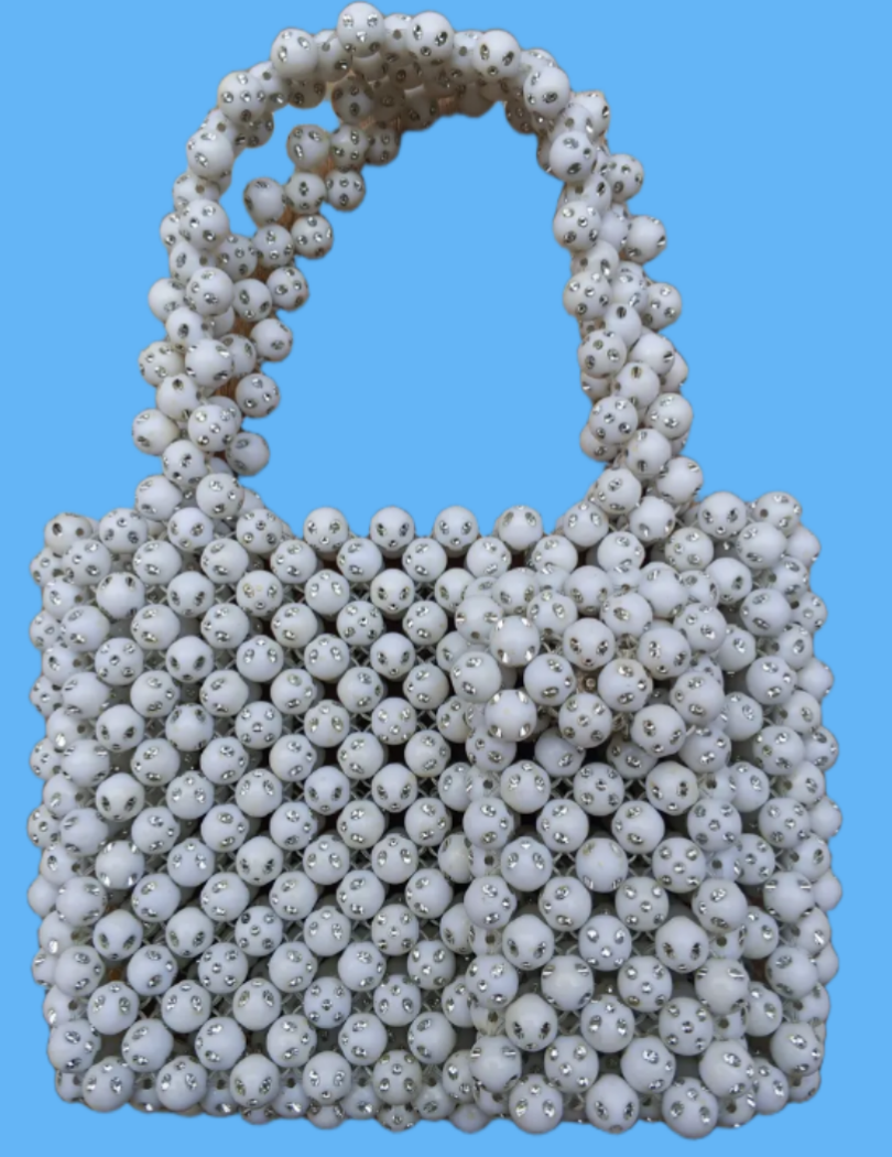 Sac et Collier Perlé (Ensemble Complet) – Image 2
