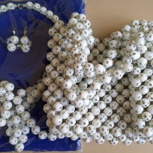 Sac et Collier Perlé (Ensemble Complet)