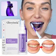 Dentifrice Violet Blanchissant GlorySmile – Pour un Sourire Plus Éclatant
